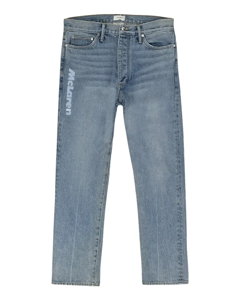 RHUDE MCLauren straight-leg jeans - Blau Blau