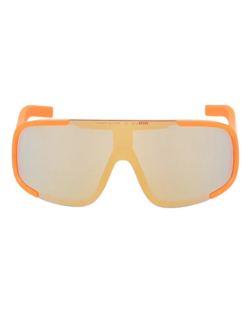 POC Aspire Sonnenbrille mit geometrischem Gestell - Orange Orange