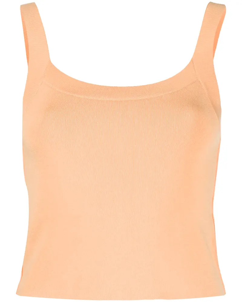 Heron Preston Cropped-Tanktop - Orange Orange