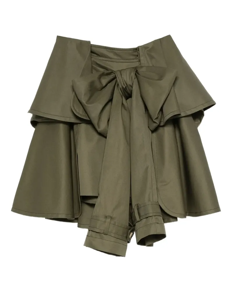 Viktor & Rolf Minirock mit Schleife - Grün Grün