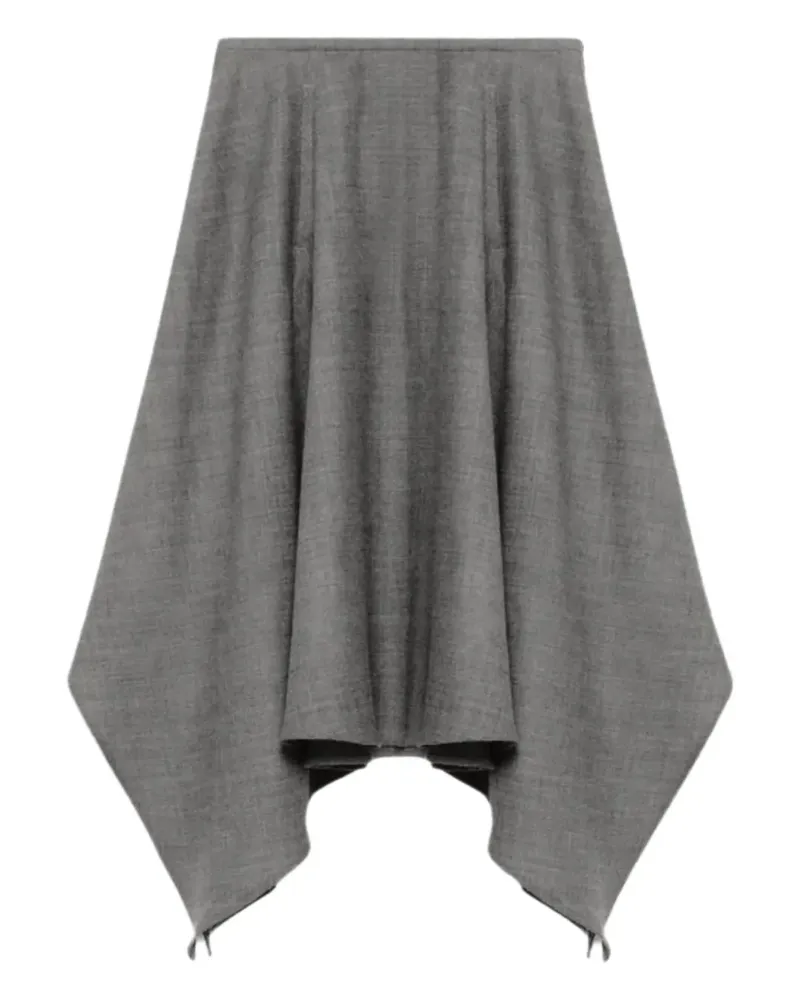 BITE Studios melange maxi skirt - Grau Grau