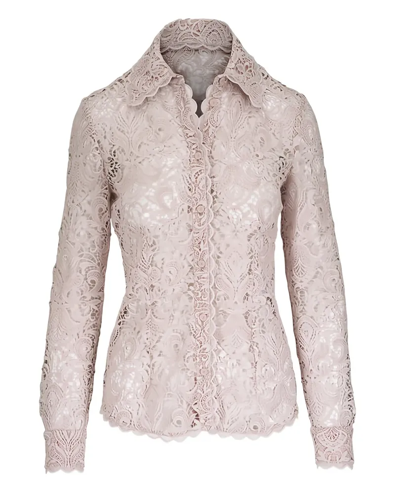 Etro Hemd aus Spitze - Rosa Rosa