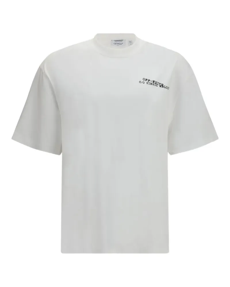 OFF-WHITE Type Arrow Skate S/S T-Shirt - Weiß Weiß