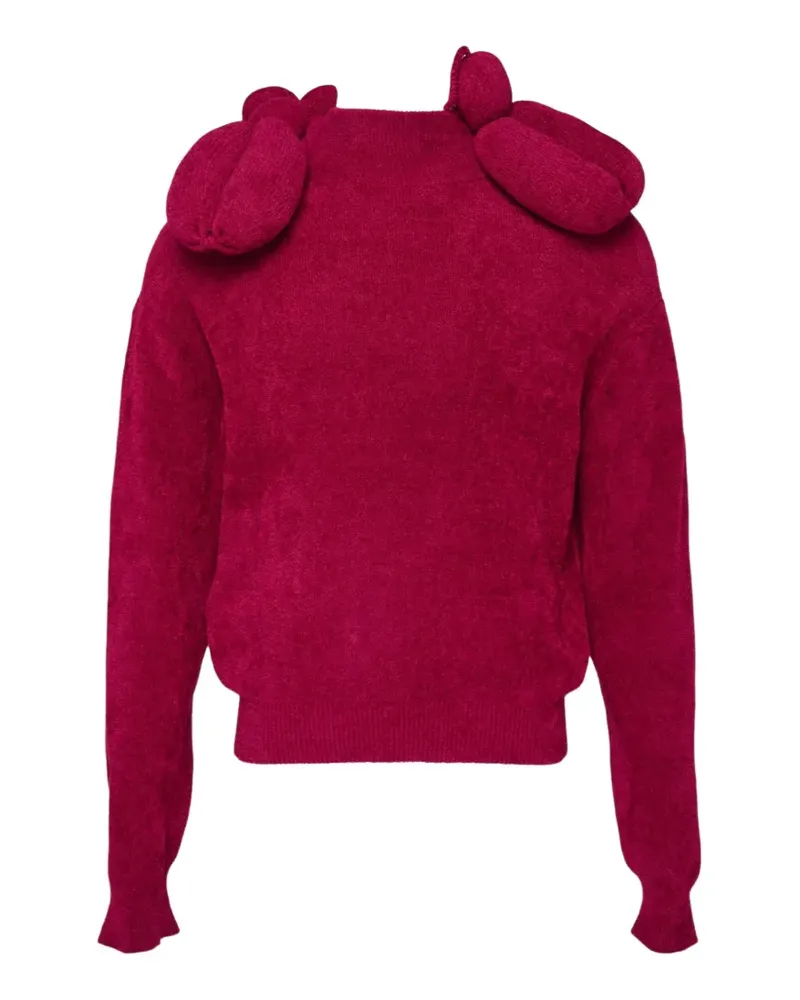 Doublet Pullover mit Ballonhund-Print - Rosa Rosa