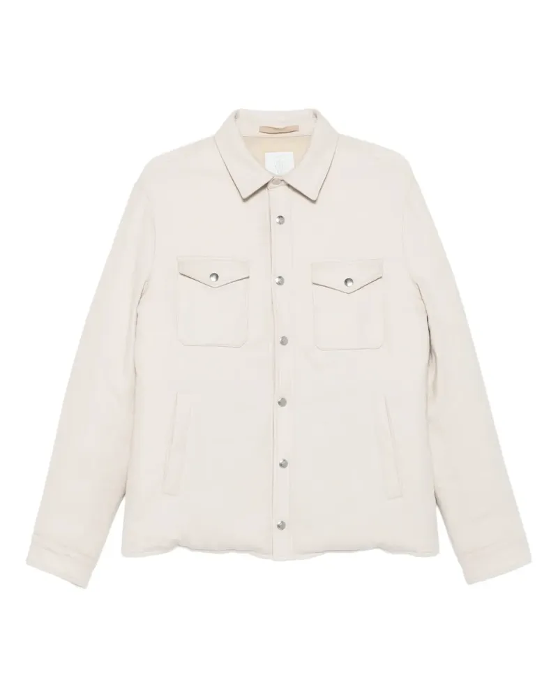 Eleventy Jacke mit Klappentaschen - Nude Nude