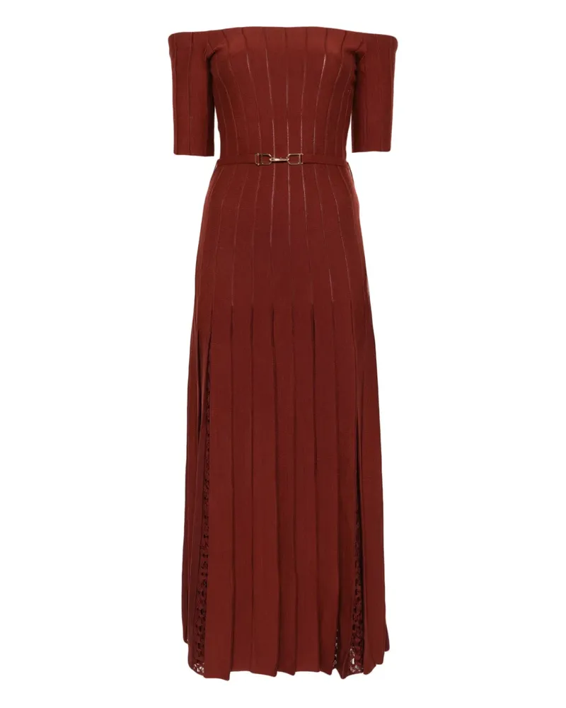 Gabriela Hearst Kleid aus Seidengemisch - Braun Braun