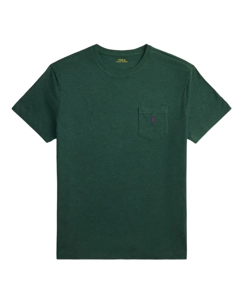 Ralph Lauren T-Shirt mit aufgesetzter Tasche - Grün Grün