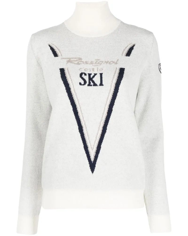 Rossignol Victoire Rollkragenpullover - Weiß Weiß