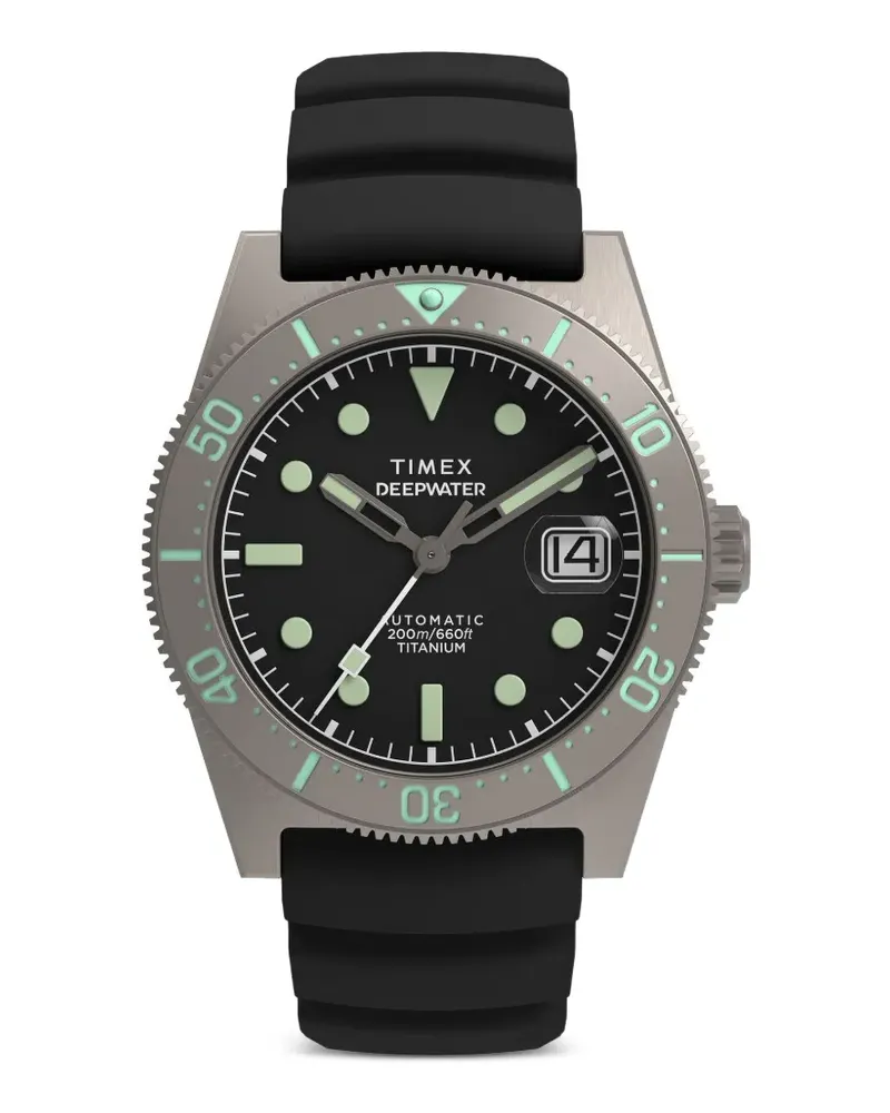 Timex Deepwater Reef 200 Armbanduhr 41mm - Schwarz Schwarz