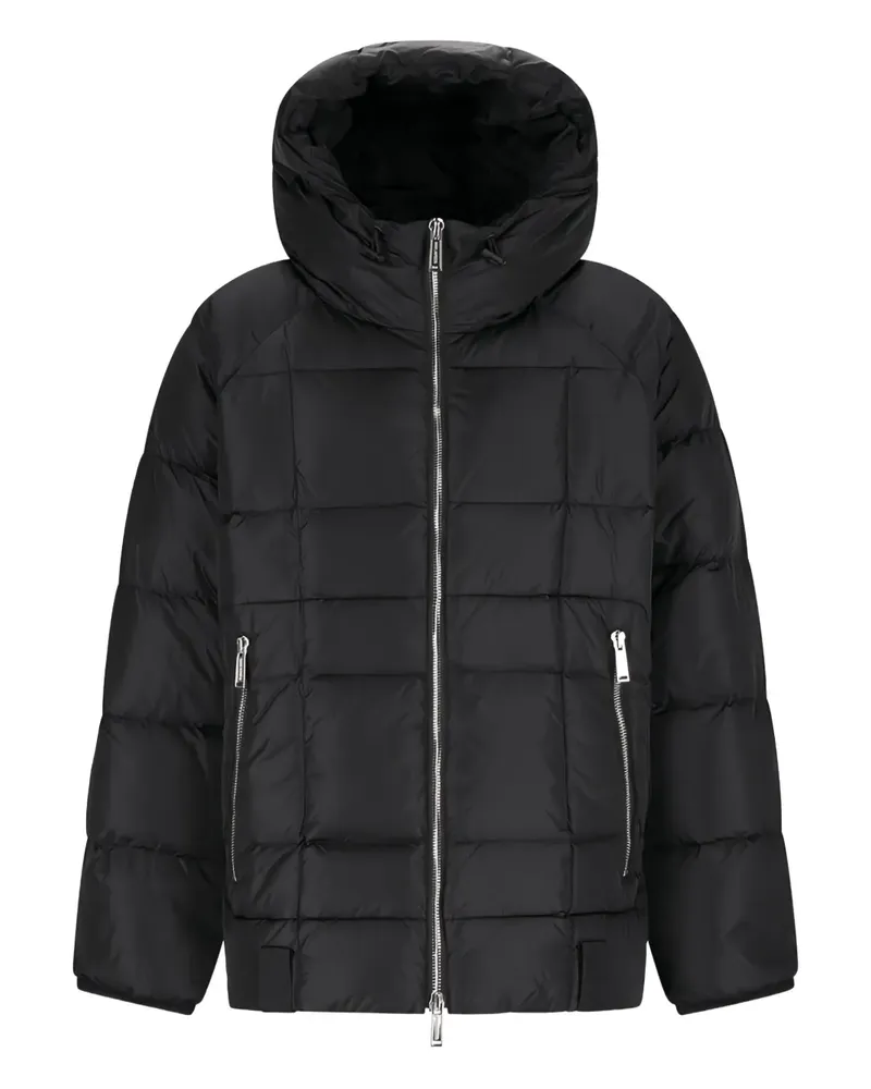 Dsquared2 Daunenjacke mit Kapuze - Schwarz Schwarz
