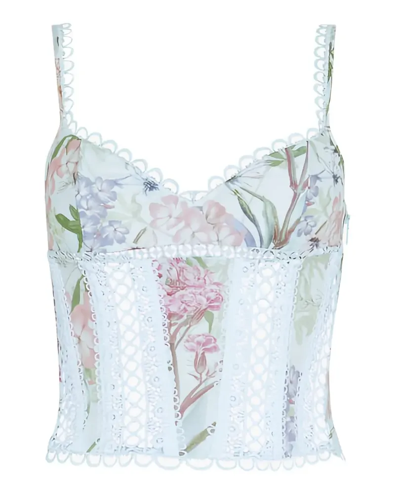 Charo Ruiz Poppy top - Blau Blau