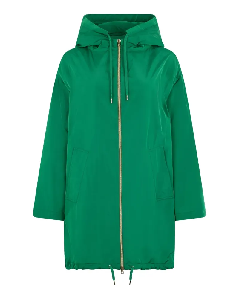 Herno zip-up hooded parka - Grün Grün