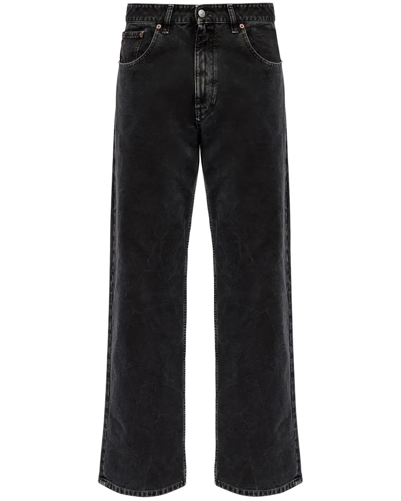 Maison Margiela Five-Pocket-Jeans - Schwarz Schwarz