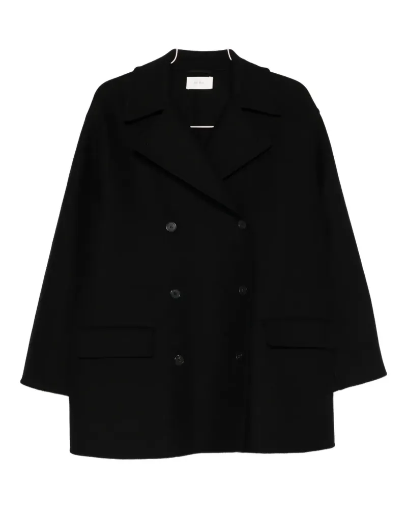 The Row Doppelreihiger Azuron Mantel - Schwarz Schwarz