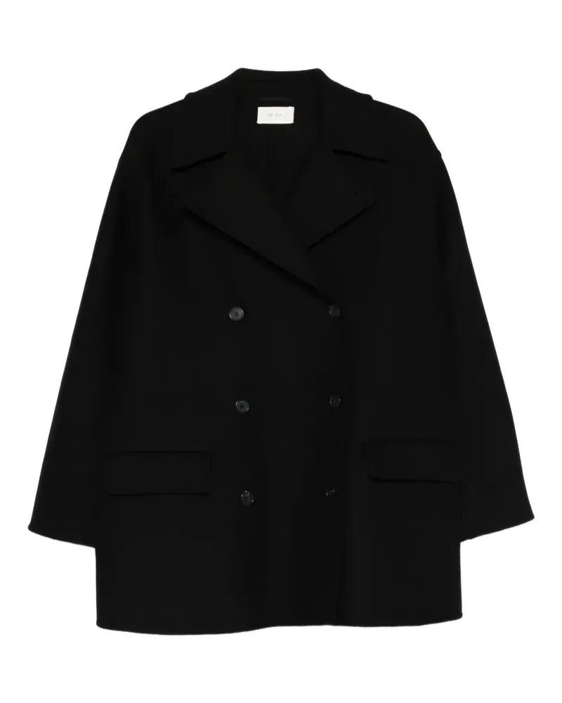 The Row Doppelreihiger Azuron Mantel - Schwarz Schwarz
