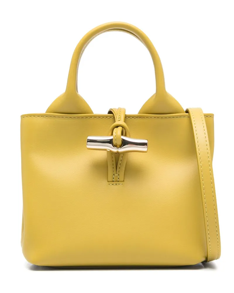 Longchamp Extra kleine Le Roseau Tote Bag - Grün Grün