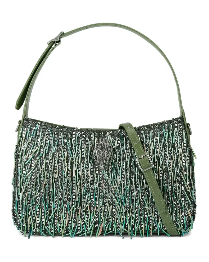 Kurt Geiger Bond Schultertasche - Grün Grün