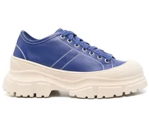 Sneakers in Colour-Block-Optik - Blau