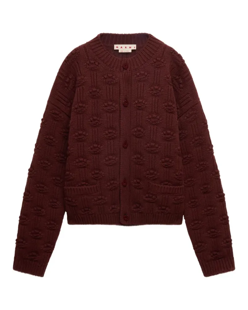 Marni Cardigan aus Wolle und Kaschmir - Braun Braun