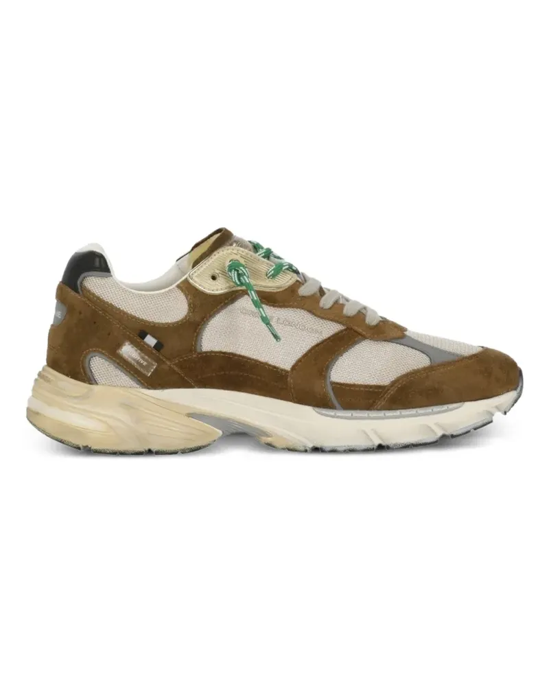 Crime Fugitive 9094 Sneakers mit Einsätzen - Braun Braun