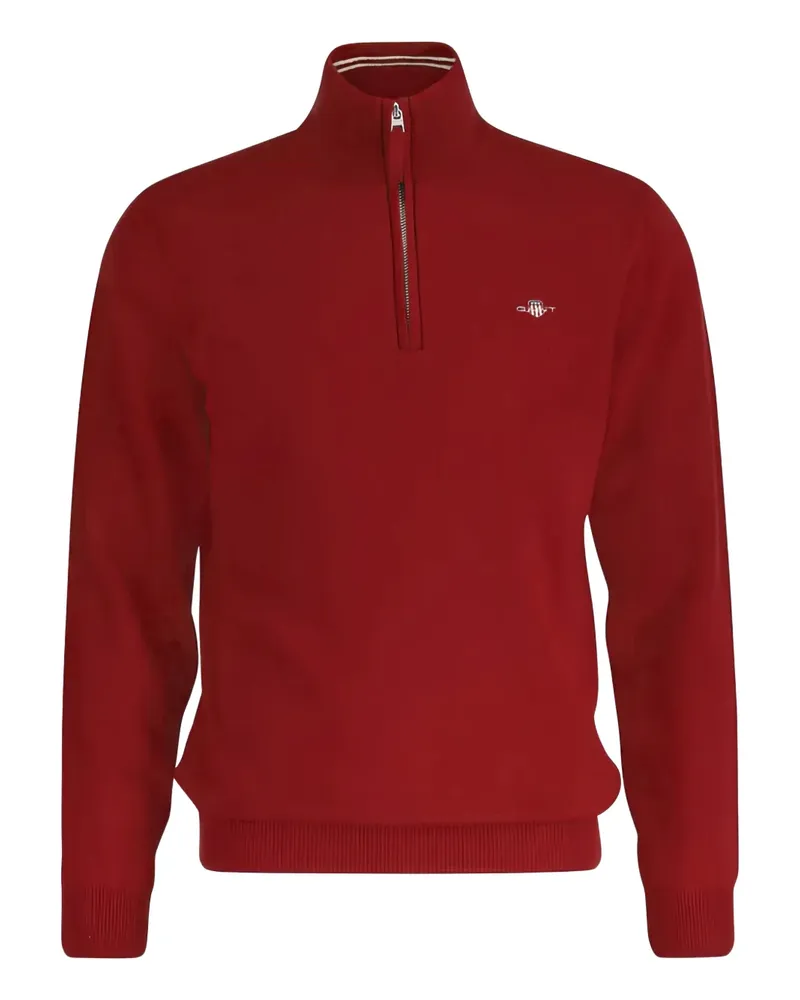 Gant Pullover mit Reißverschluss - Rot Rot