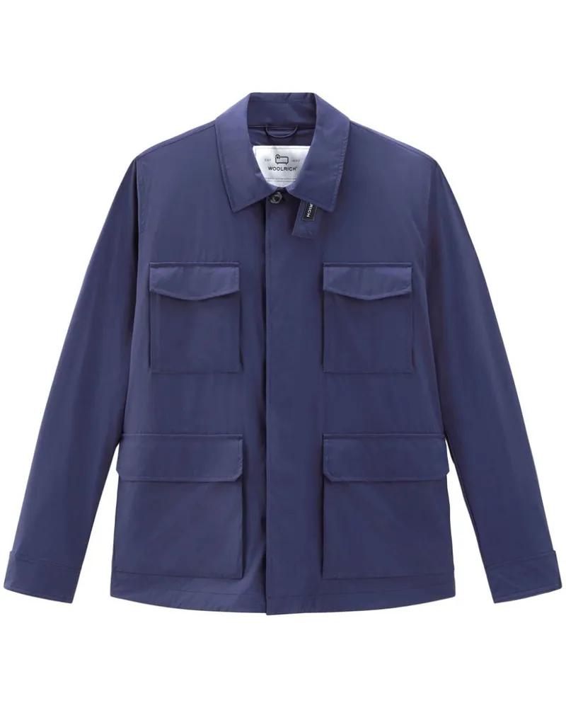 Woolrich Field Hemdjacke - Blau Blau