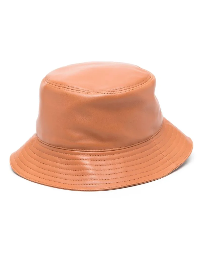 Loewe Hut mit Anagram-Prägung - Braun Braun