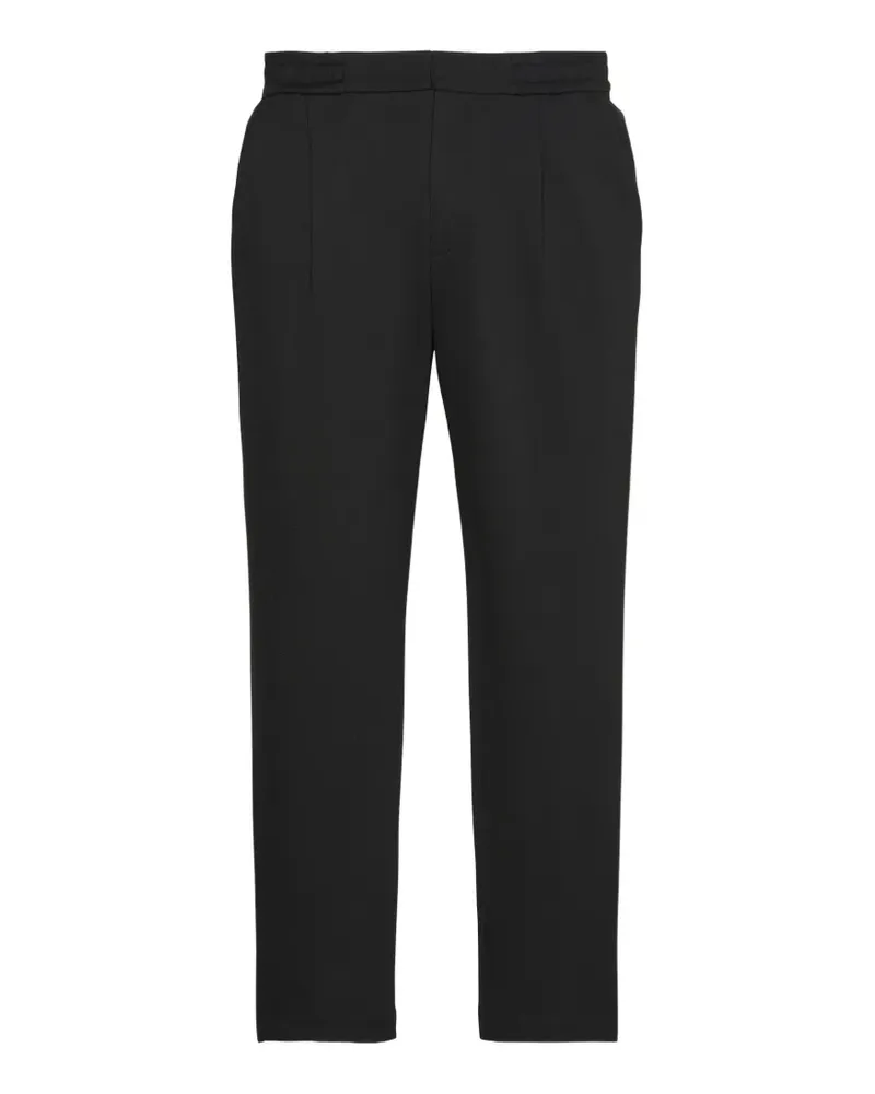 Calvin Klein elasticated-waistband trousers - Schwarz Schwarz