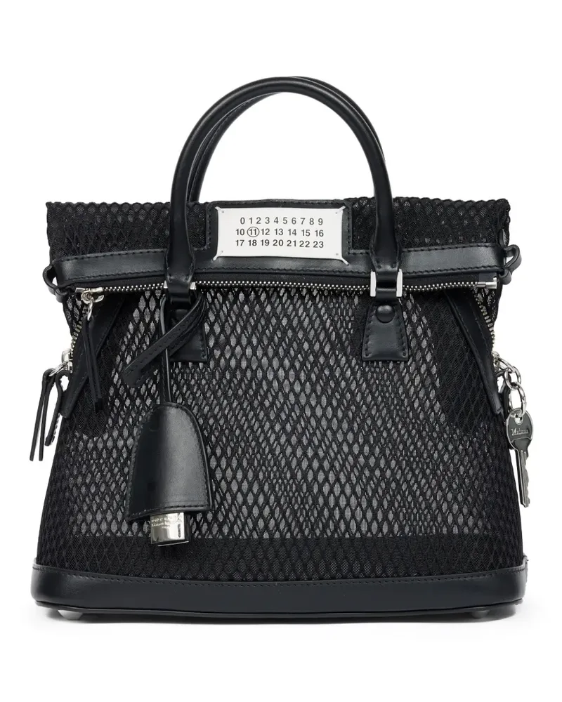Maison Margiela Mini 5AC Classique Handtasche - Schwarz Schwarz