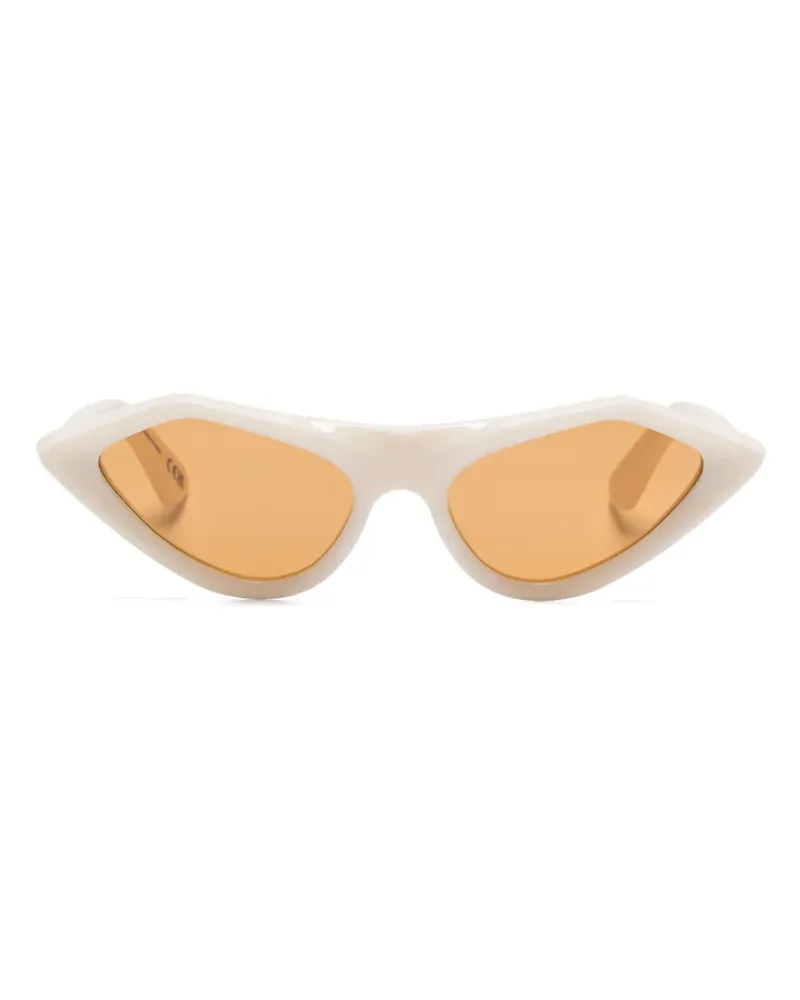 Marni Sonnenbrille mit Design-Gestell - Nude Nude