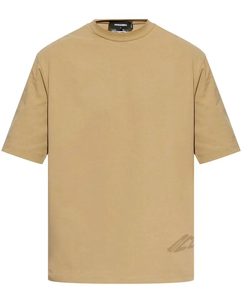 Dsquared2 T-Shirt aus Baumwolle - Nude Nude