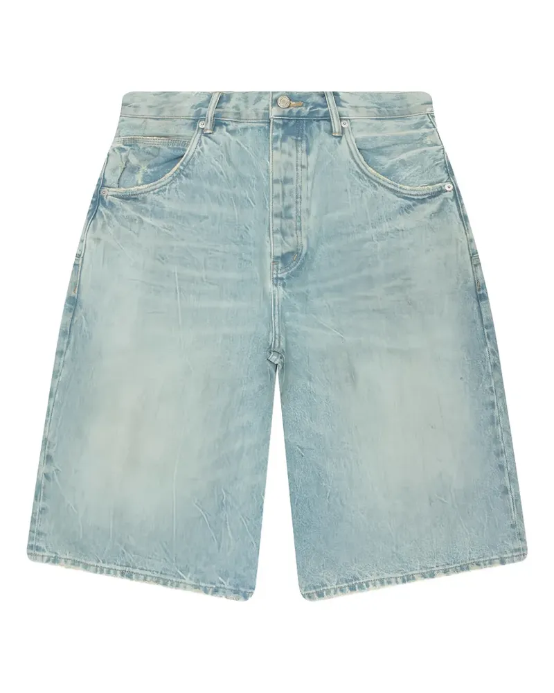 PURPLE BRAND Dust Bowl distressed shorts - Blau Blau