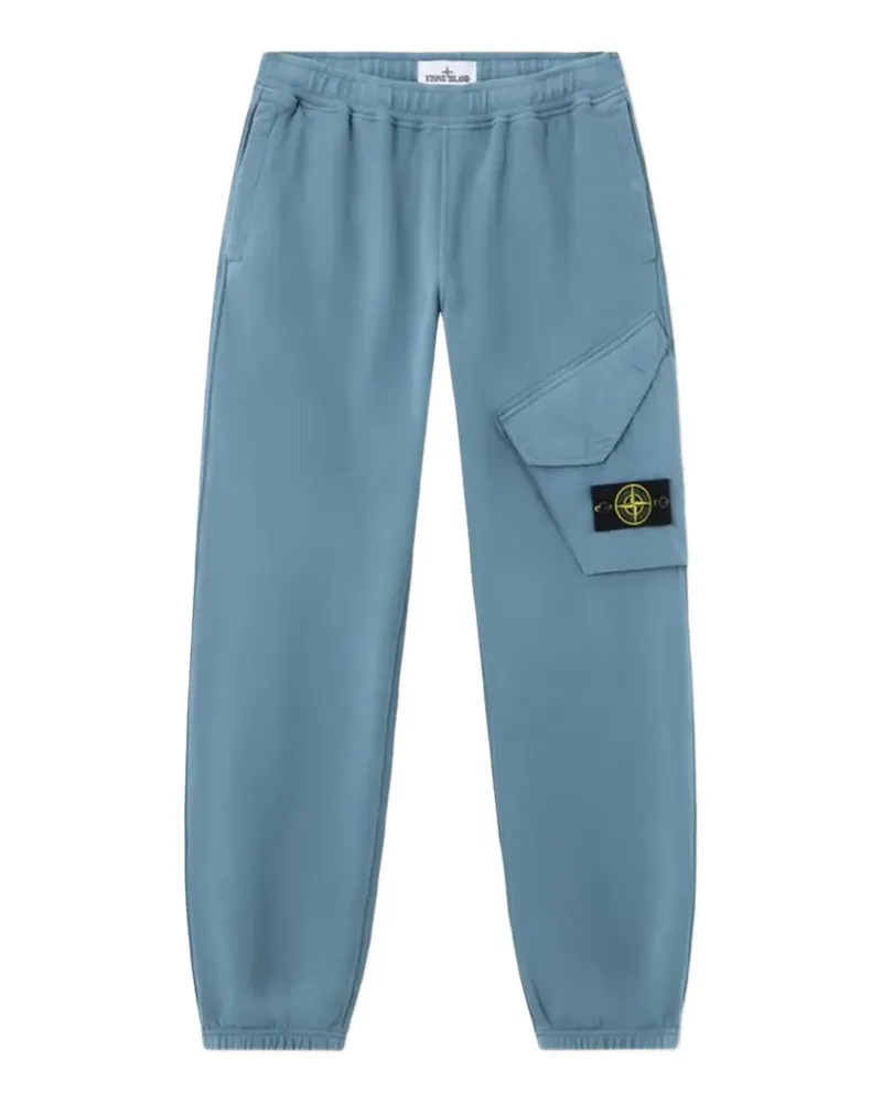Stone Island 6200004 brushed organic cotton fleece - Blau Blau