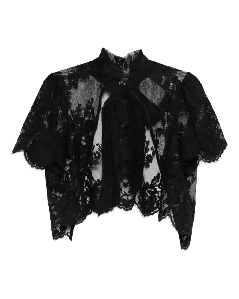 IMPERIAL lace top - Schwarz Schwarz