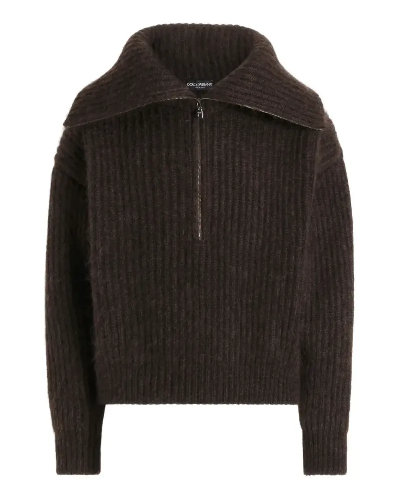 Dolce & Gabbana Pullover aus Wollgemisch - Braun Braun