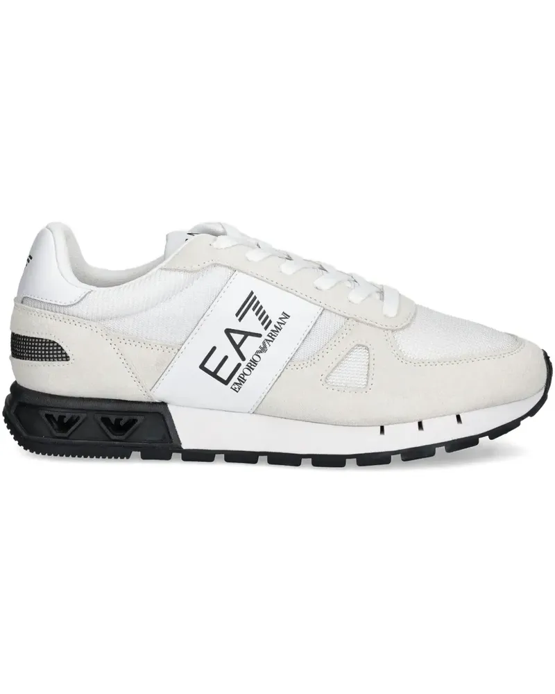 EA7 EA7 Sneakers mit Logo - Weiß Weiß