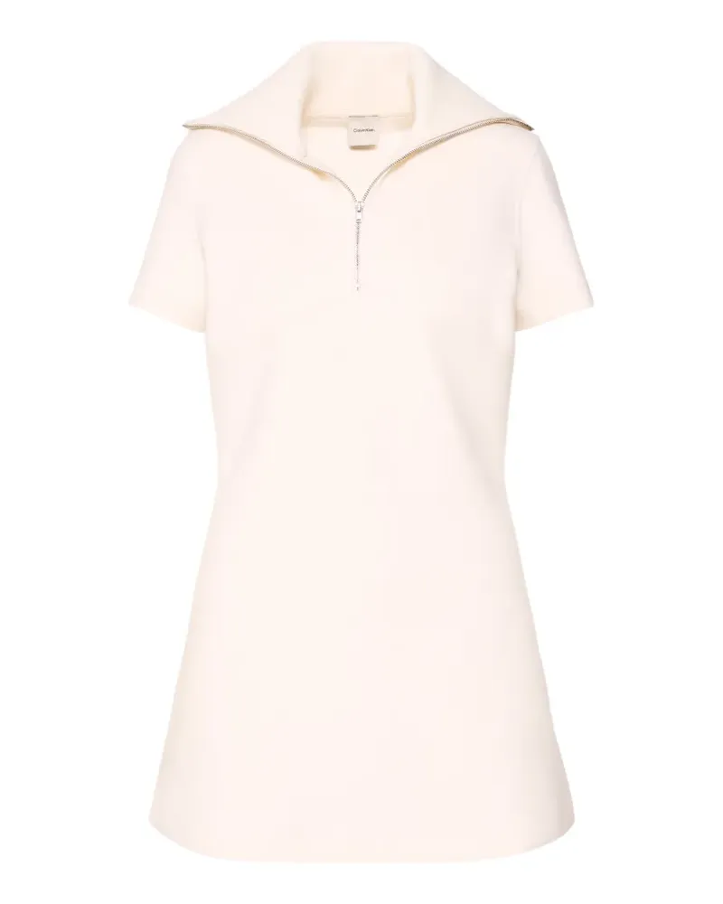 Calvin Klein short sleeve mini dress - Nude Nude