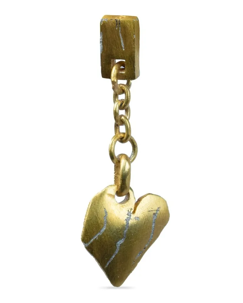 Parts Of Four Jazz's Solid Heart Ohrring - Gold Gold