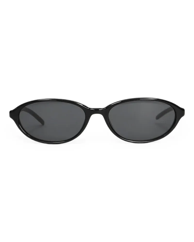 CHIMI Eclipse Sonnenbrille mit ovalem Gestell - Schwarz Schwarz