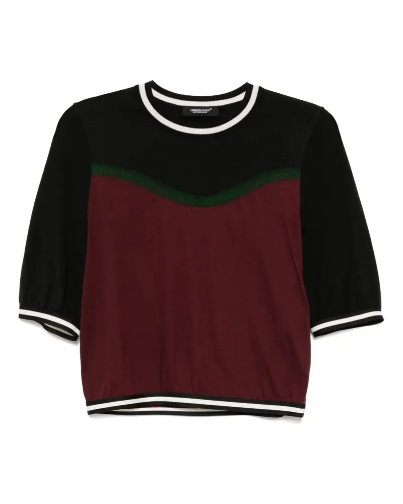 Undercover T-Shirt mit rundem Ausschnitt - Schwarz Schwarz
