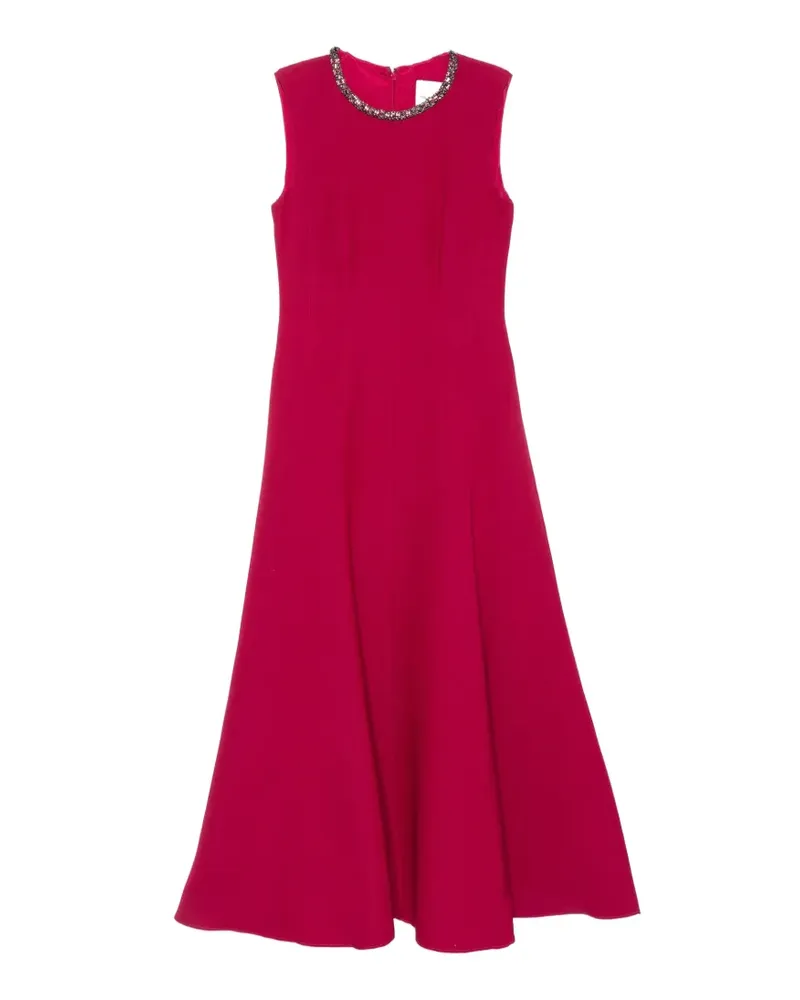 Roland Mouret Kristallverziertes Kleid - Rosa Rosa