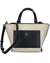 Tommy Hilfiger Tote Bag mit Logo Blau