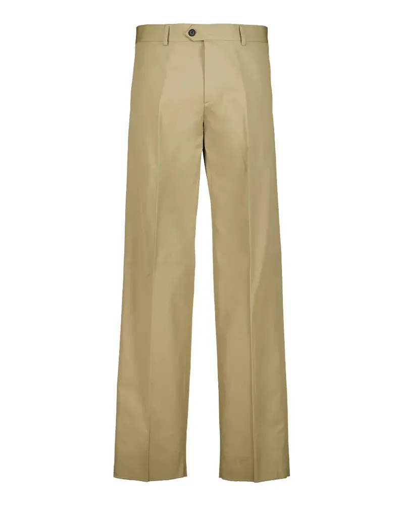 Fendi trench cotton trousers - Nude Nude