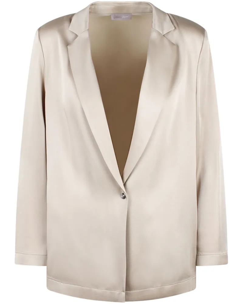 Herno Blazer mit einem Knopf - Nude Nude