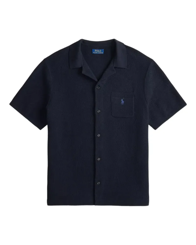Ralph Lauren Hemd mit Logo-Stickerei - Blau Blau