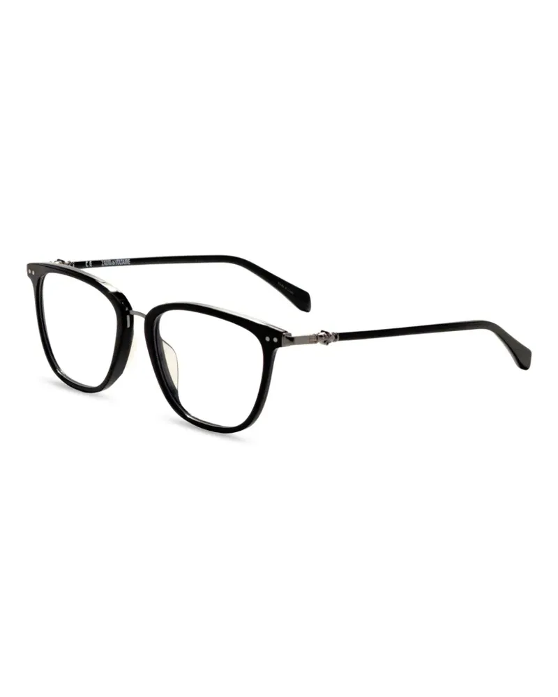 Zadig & Voltaire Brille mit eckigem Gestell - Schwarz Schwarz