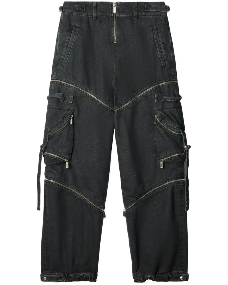 OFF-WHITE Jeans mit aufgesetzten Taschen - Grau Grau