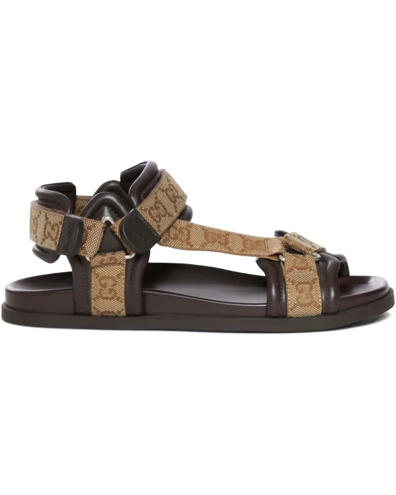 Gucci Sandalen aus GG Supreme - Nude Nude