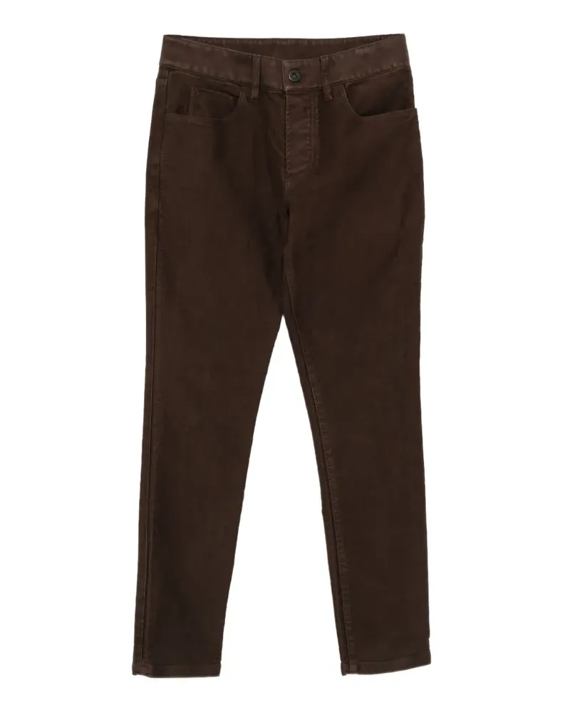 James Perse moleskin five-pocket trousers - Braun Braun
