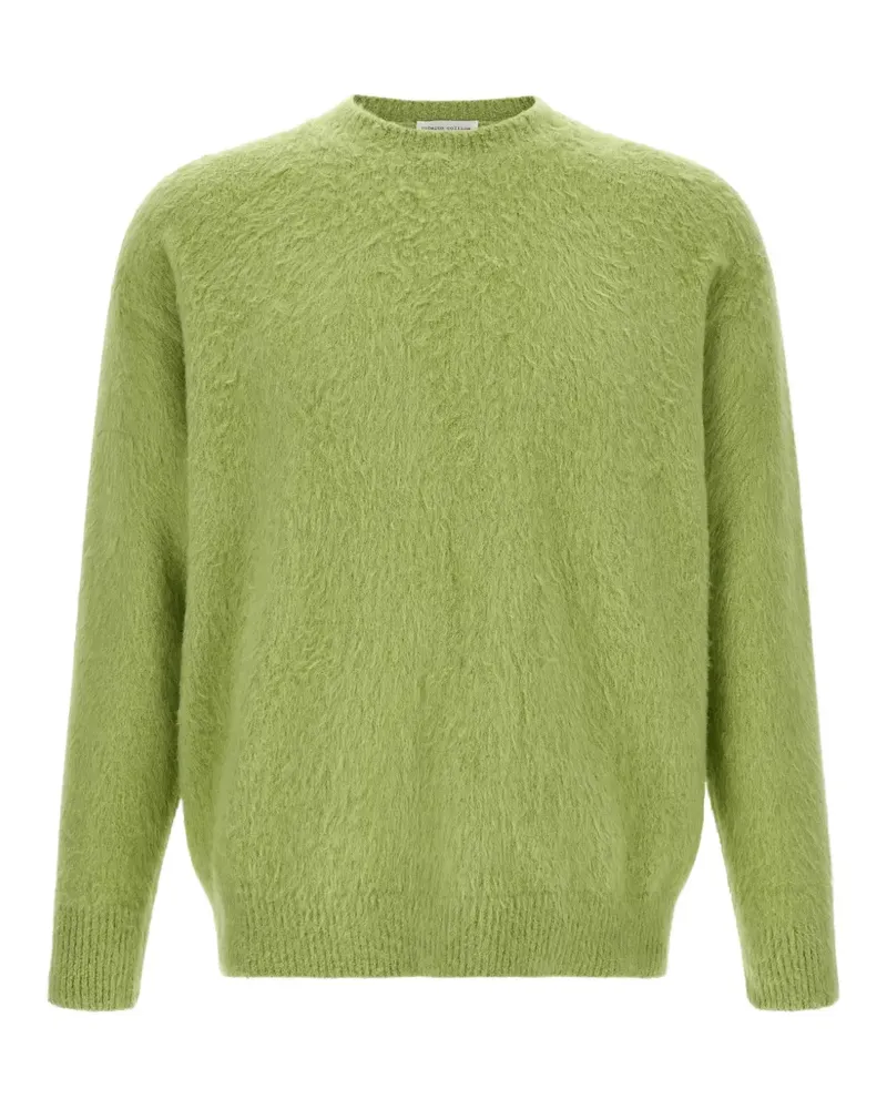 Roberto Collina gauze-finish crew-neck sweater - Grün Grün